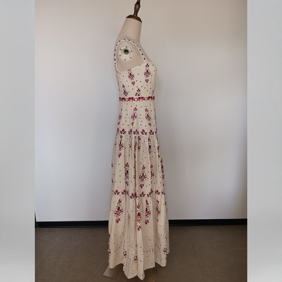 Agua by Agua Bendita Lima Floral-print Maxi Dress - Picture 5 of 15